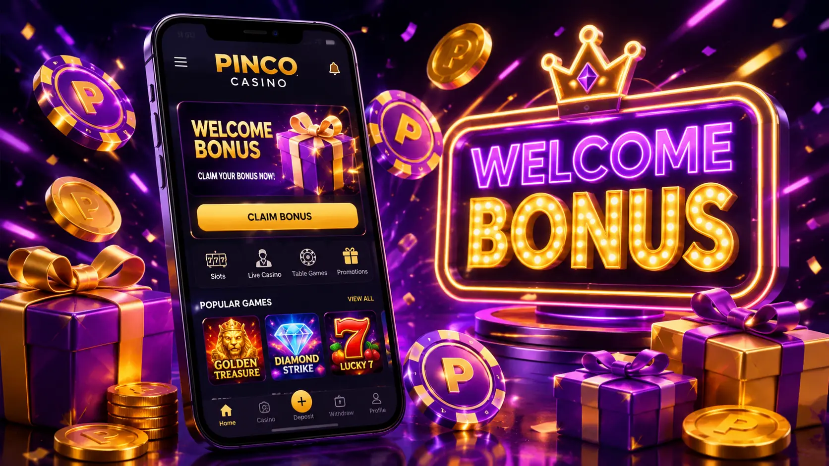 Pinco Казахстан - Разделы и интерфейс Pinco: где искать